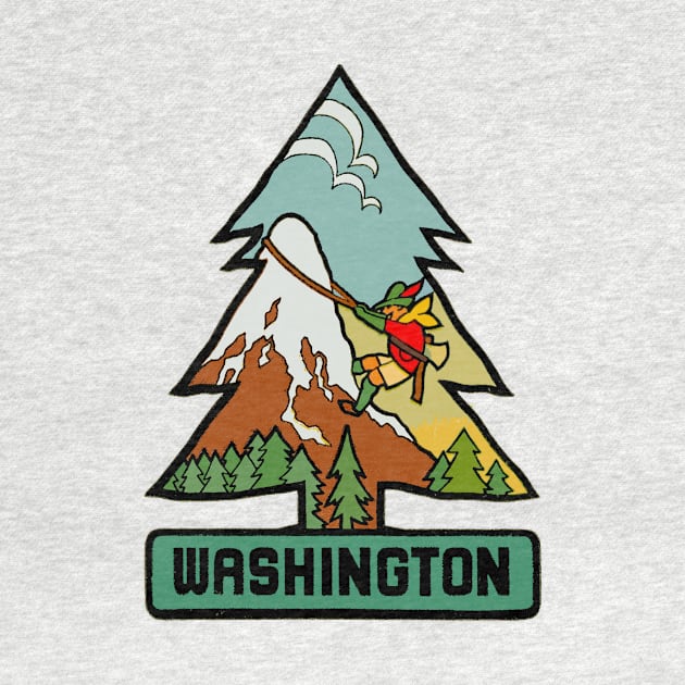 Vintage Style Washington Tree Climber by zsonn